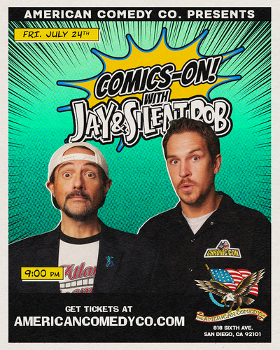 Comics On with Jay and Silent Bob LIVE! [FRI]